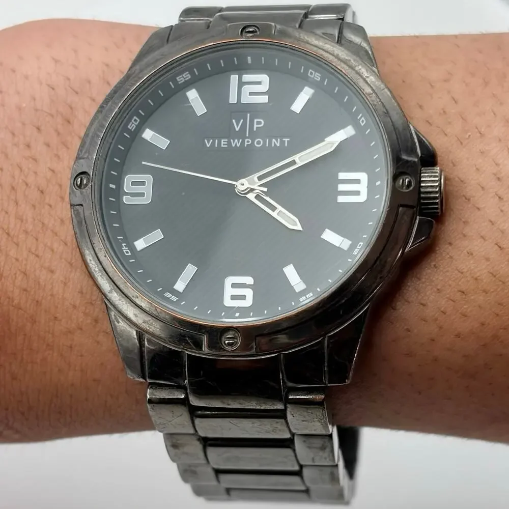 Silver & Gray Viewpoint Men’s Watch